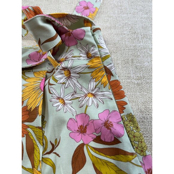 Spartina 449 Women's Small Linden Skirt Heyward's Rate Gerber Daisies - Picture 6 of 9